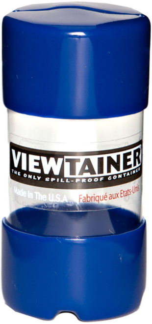 6 Pack Viewtainer Slit Top Storage Container 2"X4"-Blue CC24-3 - 787660003403
