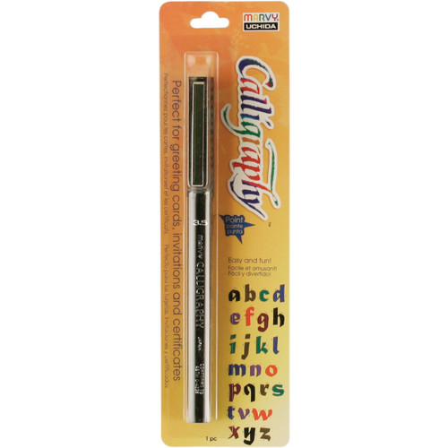 6 Pack - Uchida Calligraphy Marker 3.5mm-Black - U6000M - 028617604114