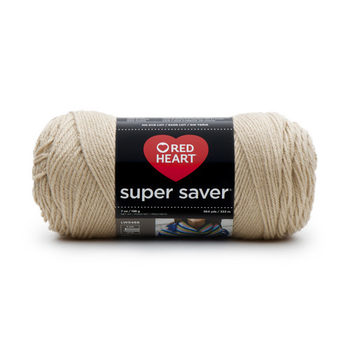 3 Pack - Red Heart Super Saver Yarn-Buff - E300B-334 - 073650876516