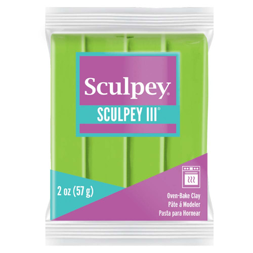 5 Pack - Sculpey III Oven-Bake Clay 2oz-Granny Smith - S302-1629 - 715891162927