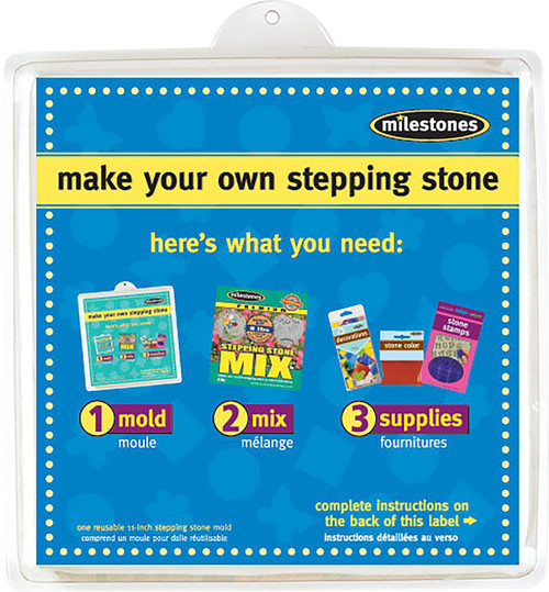 3 Pack - Milestones Stepping Stone Mold-Square 11" - 90723121 - 601950231218
