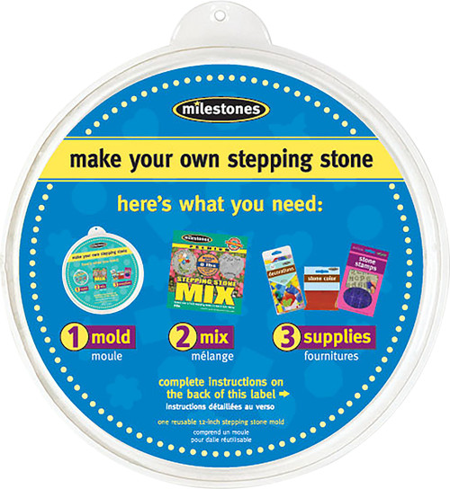 3 Pack - Milestones Stepping Stone Mold-Round 12" - 90723122 - 601950231225