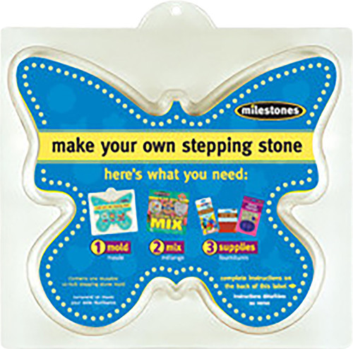 3 Pack - Milestones Stepping Stone Mold-Butterfly 12" - 90723125 - 601950231256