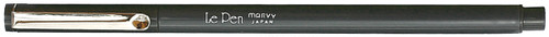 12 Pack - Uchida Le Pen .03mm Point Open Stock-Black - U4300S-1 - 028617430102