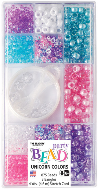 2 Pack - The Beadery Party Bead Box Kit-Unicorn - B6584 - 045155901406