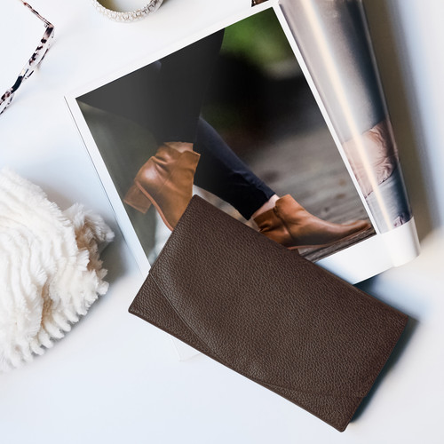 3 Pack Realeather Crafts Leather Premium Trim Piece 8"X11"-Chocolate C0811-03
