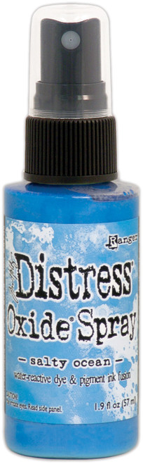 3 Pack - Tim Holtz Distress Oxide Spray 1.9fl oz-Salty Ocean - TSO-67849 - 789541067849