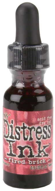 3 Pack - Tim Holtz Distress Pad Reinker-Fired Brick - DRI-20264 - 789541020264 3 Pack - Tim Holtz Distress Pad Reinker-Fired Brick - DRI-20264 - 789541020264