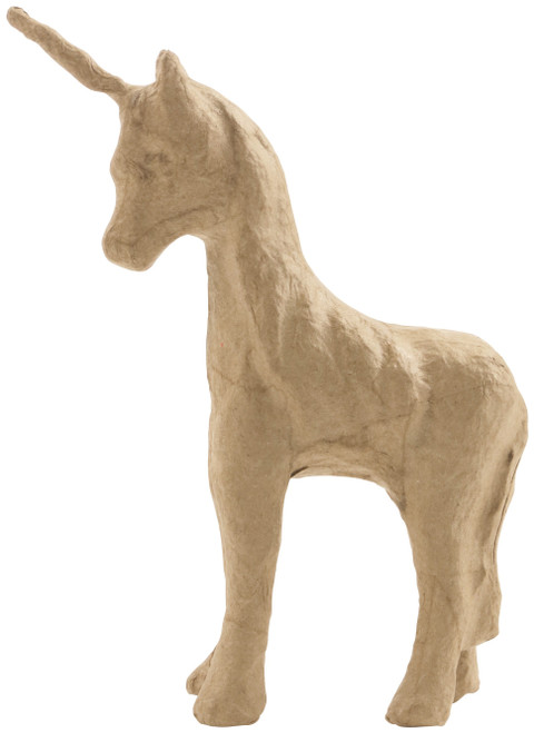 5 Pack Paper-Mache Figurine 4.5"-Magical Unicorn -AP-147