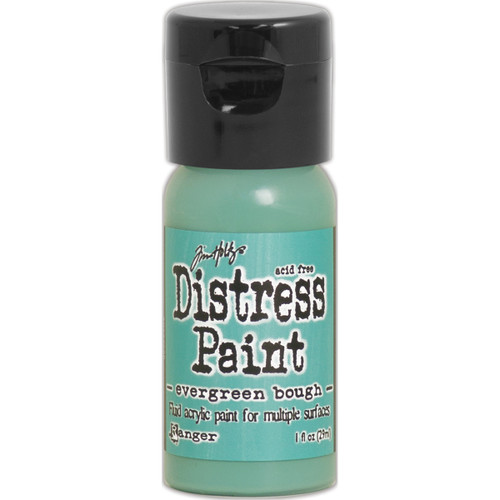 3 Pack - Tim Holtz Distress Paint Flip Top 1oz-Evergreen Bough - TDF-53026 - 789541053026