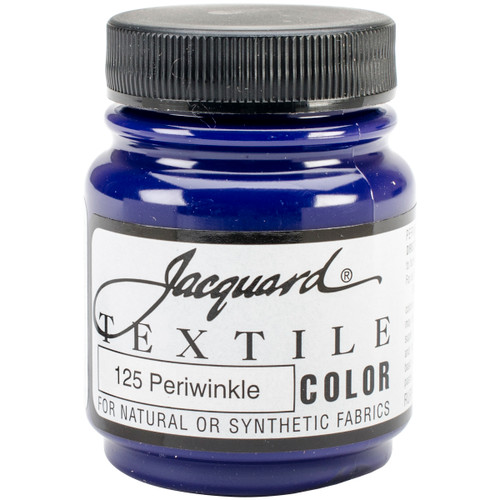 3 Pack - Jacquard Textile Color Fabric Paint 2.25oz-Periwinkle - TEXTILE-1125 - 743772112501
