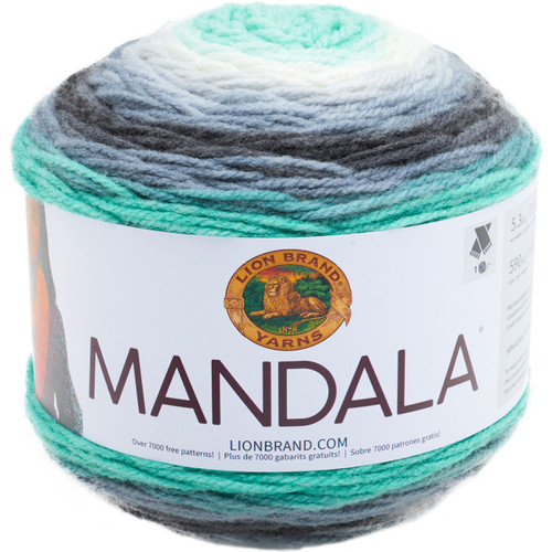 3 Pack Lion Brand Mandala Yarn-Genie 525-217 - 023032021621