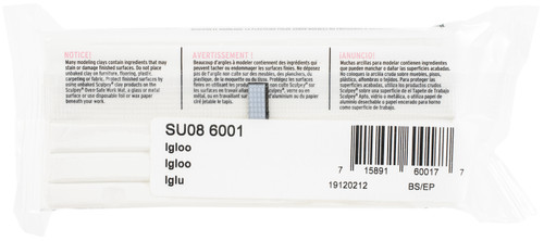 Sculpey Souffle Clay 7oz-Igloo - SU08-6001
