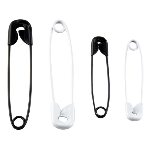 6 Pack - SINGER Professional Style Safety Pins-Sizes 1 & 2 25/Pkg - 00296