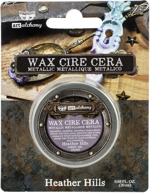 3 Pack - Finnabair Art Alchemy Metallique Wax .68 Fluid Ounce-Heather Hills - AAMW-66737 - 655350966737