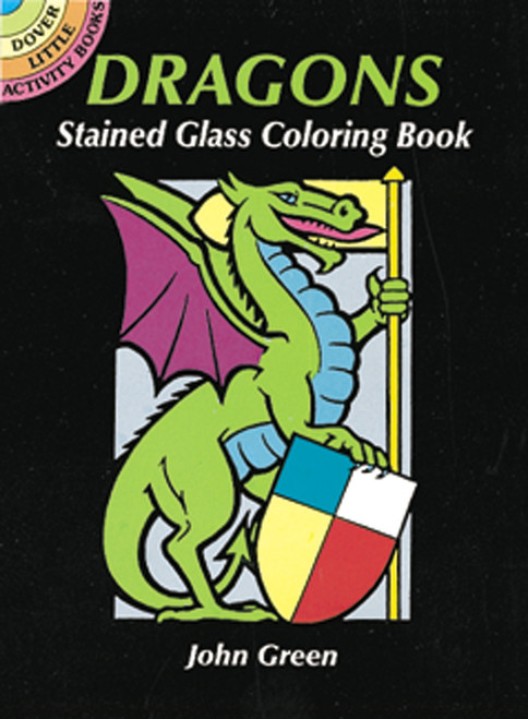 5 Pack - Dragons Stained Glass Coloring Book-Softcover - B6291505 - 97804862915059780486291505