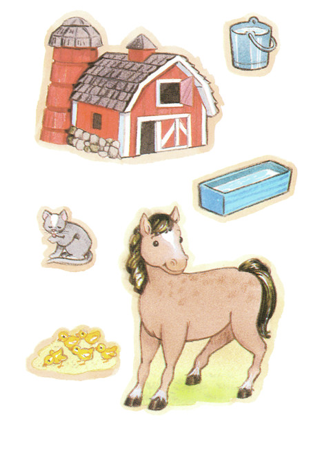 5 Pack - Old MacDonald's Farm Sticker Activity Book-Softcover - B6294094 5 Pack - Old MacDonald's Farm Sticker Activity Book-Softcover - B6294094