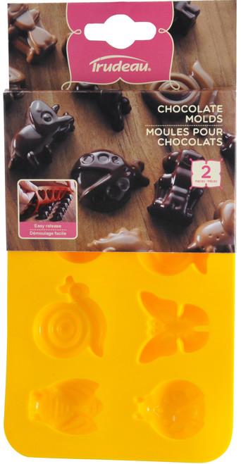 2 Pack Trudeau Silicone Candy Mold 2/Pkg-Little Creatures 09916012 - 063562640312