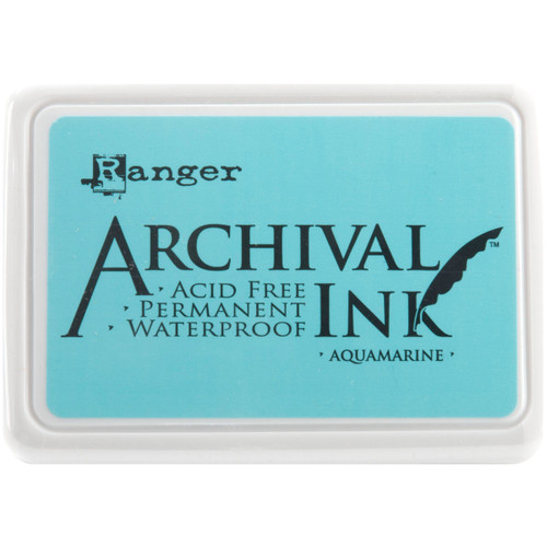 3 Pack Ranger Archival Ink Pad #0-Aquamarine AIP-30577 - 789541030577