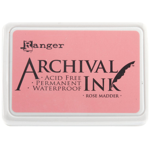 3 Pack - Ranger Archival Ink Pad #0-Rose Madder - AIP-30638 - 789541030638