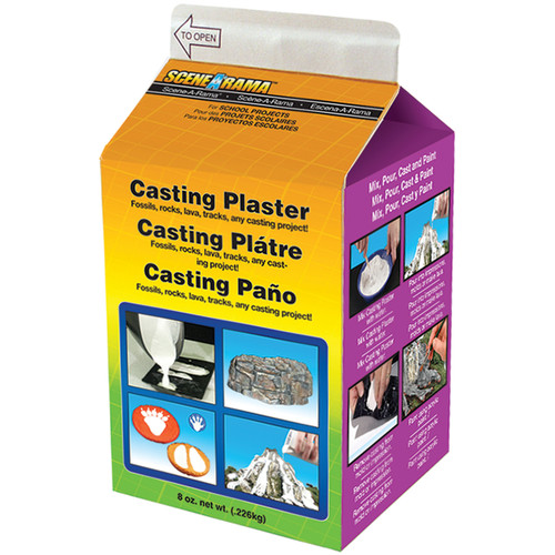 3 Pack - SceneARama Casting Plaster-8oz - SP4141
