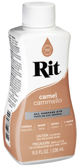 3 Pack Rit Dye Liquid 8oz-Camel 8-8460