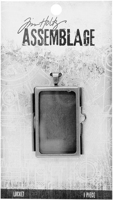 3 Pack Tim Holtz Assemblage Locket -Rectangle Frame THA20070 - 040861200706