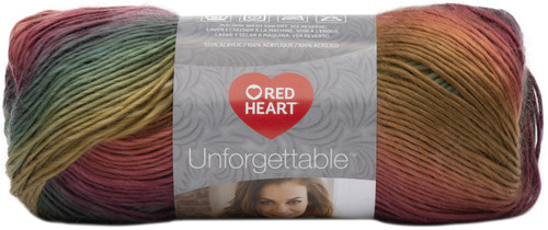 3 Pack - Red Heart Unforgettable Yarn-Polo - E793-3956 - 073650847417