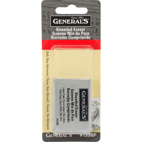 6 Pack - General's Kneaded Rubber Eraser- - 139BP - 044974139007