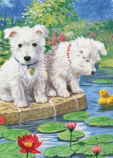 12 Pack - Royal & Langnickel(R) Mini Color Pencil By Number Kit 5"X7"-Westie Pups - CPNMIN-108 - 090672057389 12 Pack - Royal & Langnickel(R) Mini Color Pencil By Number Kit 5"X7"-Westie Pups - CPNMIN-108 - 090672057389