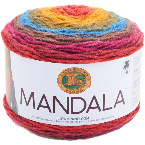 3 Pack Lion Brand Mandala Yarn-Chimera 525-204 - 023032021713