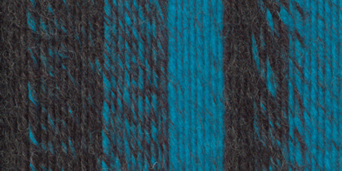 3 Pack Lion Brand Scarfie Yarn-Charcoal/Aqua 826-209