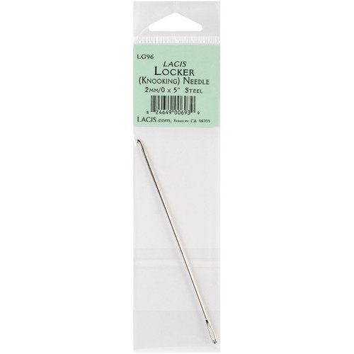 3 Pack Lacis Locker/Knooking Steel Needle 5"X2mm-Size 0 LG96 - 824649006939