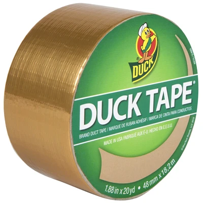 3 Pack - Duck Tape 1.88"X10yd-Gold - CDT10-80748 - 075353047965