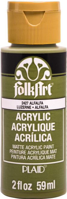 6 Pack - FolkArt Acrylic Paint 2oz-Alfalfa - FA-2427 - 028995024276