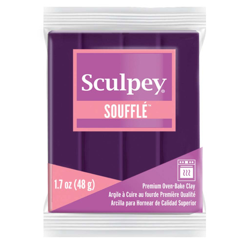 5 Pack Sculpey Souffle Clay 1.7oz-Royalty SU6-6513