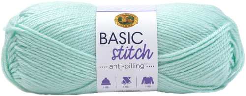 3 Pack Lion Brand Basic Stitch Anti-Pilling Yarn-Frost 202-105 - 023032035604