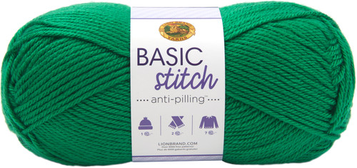 3 Pack Lion Brand Basic Stitch Anti-Pilling Yarn-Grass 202-130 - 023032035642