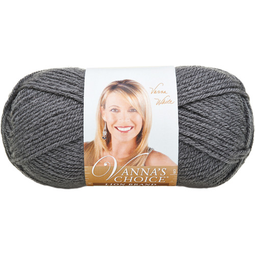 3 Pack - Lion Brand Vanna's Choice Yarn-Charcoal Grey - 860-151 - 023032861517 3 Pack - Lion Brand Vanna's Choice Yarn-Charcoal Grey - 860-151 - 023032861517