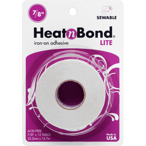 4 Pack HeatnBond Lite Iron-On Adhesive-.875"X15yd 3529 - 000943529781