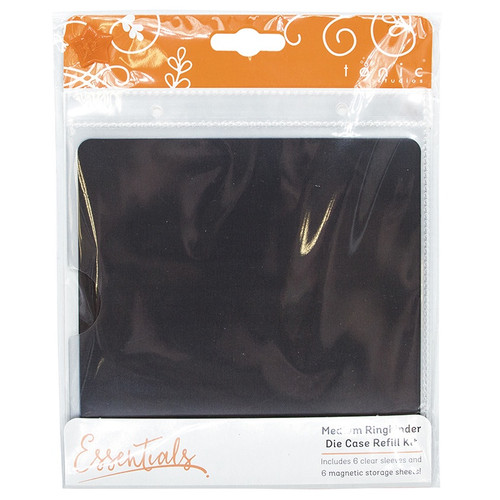 2 Pack Tonic Studios Medium Binder Refills 6"X6" 6/Pkg-Magnetic Sheets W/Plastic Sleeves 345E - 50601935434515060193543451