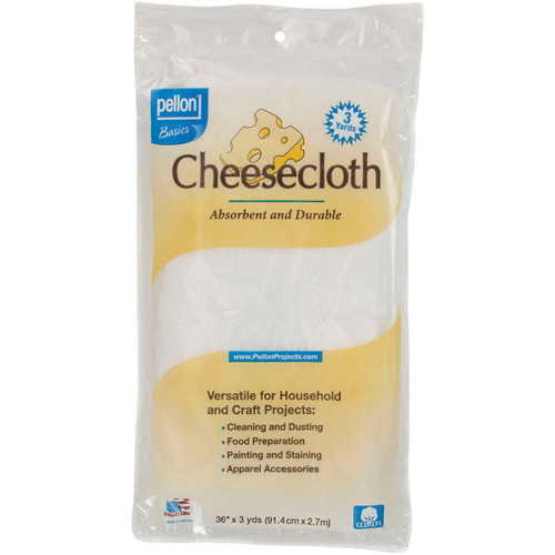 3 Pack Pellon Cheesecloth-White 36"X3yd CHC3 - 075269030006