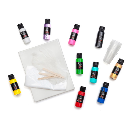 American Crafts Color Pour Magic Starter Kit 35/Pkg- - 357729