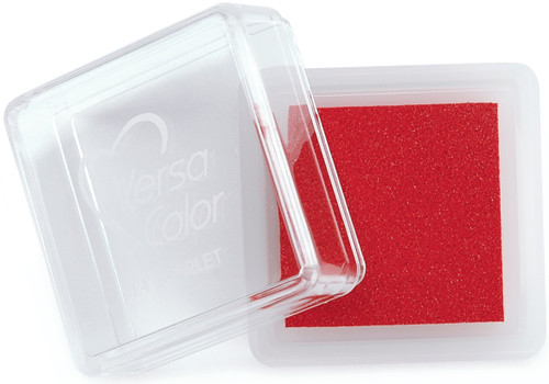 5 Pack - VersaColor Pigment Mini Ink Pad-Scarlet - VS-014