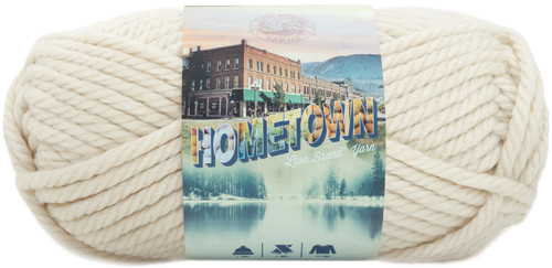 3 Pack Lion Brand Hometown Yarn-Houston Cream 135-98 - 023032001579