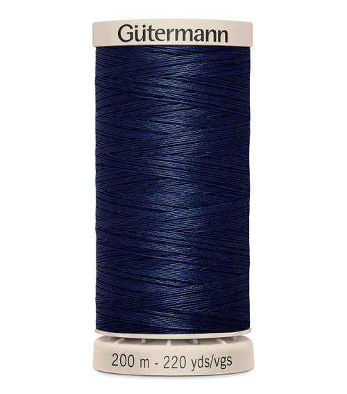 5 Pack Gutermann Quilting Thread 220yd-Navy 201Q-5322 - 077780007581