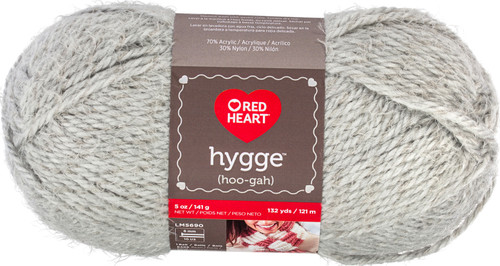 3 Pack - Red Heart Hygge Yarn 5oz-Cloud - E869-8339 - 073650034770