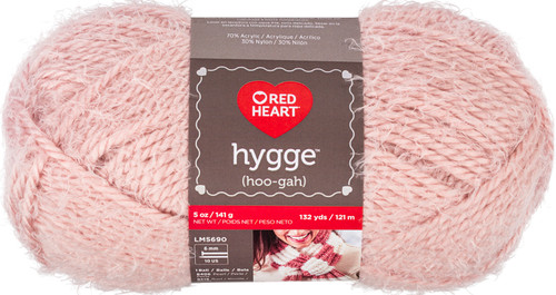3 Pack - Red Heart Hygge Yarn 5oz-Powder - E869-8724 - 073650034800