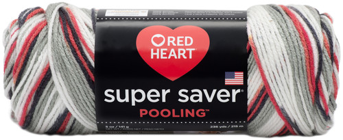 3 Pack Red Heart Super Saver Pooling Yarn-Haute E300P-8310 - 073650033421