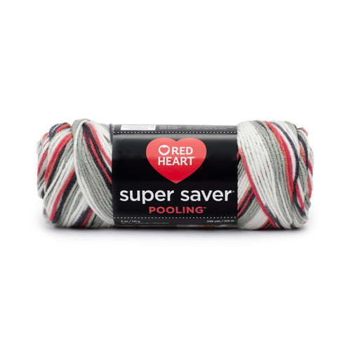 3 Pack - Red Heart Super Saver Pooling Yarn-Haute - E300P-8310 - 073650033421